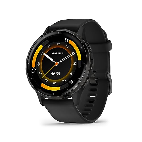 Relógio Desportivo GARMIN Venu 3 (Bluetooth - Até 14 dias de autonomia - Preto) Garmin - Monitores de atividade - relógio desportivo, garmin venu 3, bluetooth, 14 dias autonomia, preto, inox