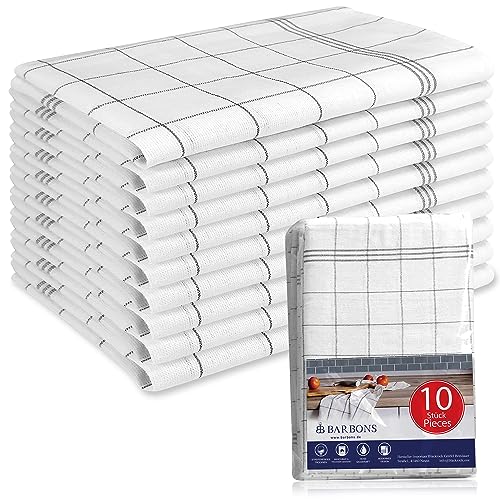 Toalha de Cozinha BARBONS Premium (Algodão - Branco) Turkuaz - Panos de cozinha - algodão, branco, premium