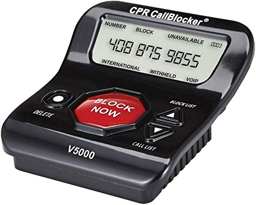 Bloqueador de Chamadas CPR V5000 | Preto CPR Call Blocker - Acessórios de rádio de comunicação - preto, compartimento, suportes