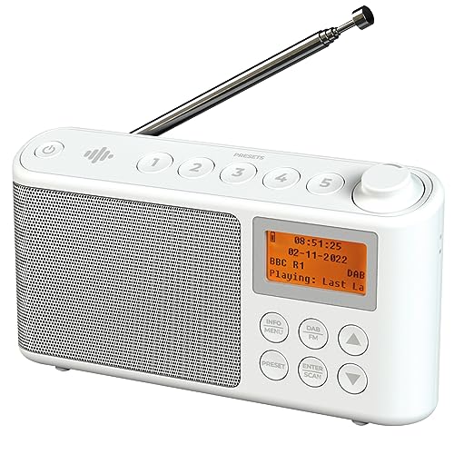 Rádio IBOX IB-RTDABW Branco (Digital - FM/AM/DAB) Philex Electronic Ltd - Áudio - digital, fm, am, dab+
