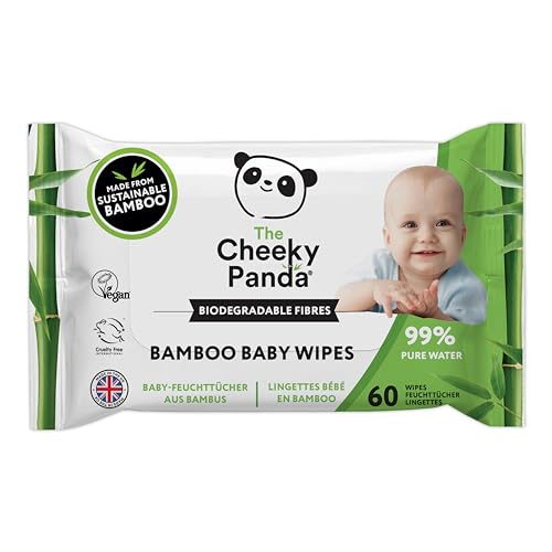 Toalhitas Húmidas The Cheeky Panda Bamboo Baby Wipes The Cheeky Panda Limited - Banho e corpo - toalhas húmidas, bamboo, bebé