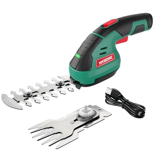 Tesoura de Relva HOMCOM 7.2V (Bateria - 2h) HYECHO - Ferramentas elétricas multifuncionais - 7.2V, bateria, 2000mAh, 3W