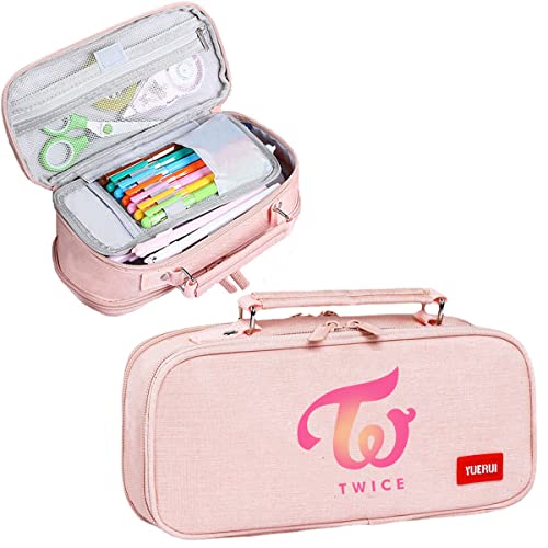 Estojo TWICE (K-pop) Zhengge (Multicor - Poliéster) ZHENGGE - Estojos para canetas e lápis - estojo, k-pop, zhengge, multicor, poliéster