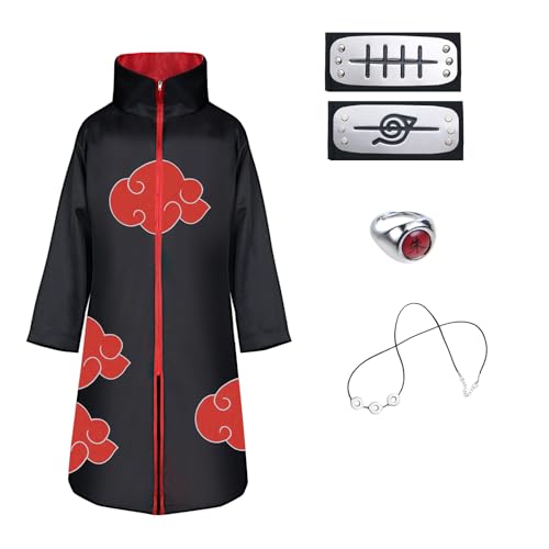 Fato Unisexo ACWOO Capa De Akatsuki Itachi (Tam: Tamanho Único) ACWOO - Brincadeira de faz de conta - unisex, Itachi Akatsuki, tamanho único