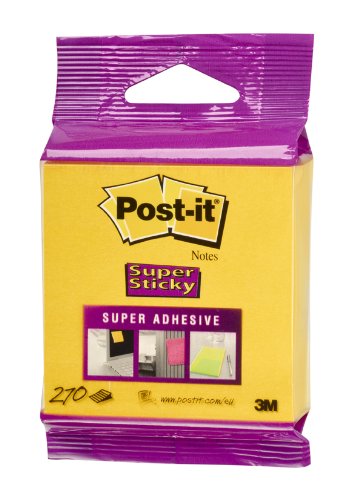 Bloco de Notas Autocolantes POST-IT 2014-S Amarelo Post-It - Notas autoadesivas - autocolantes, removíveis, fácil, amarelo