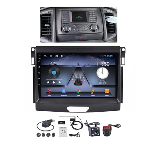 Autorrádio para Ford Ranger 2015-2020 com Navegação e Bluetooth BUSOTH - Computadores - android 12, bluetooth, carplay, 1.2 GHz