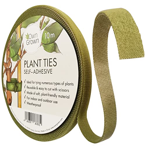 Fita para Plantas OWN GROWN (Verde - 2.5 x 10 m) OwnGrown - Gaiolas e suportes para plantas - verde, 2.5x10m