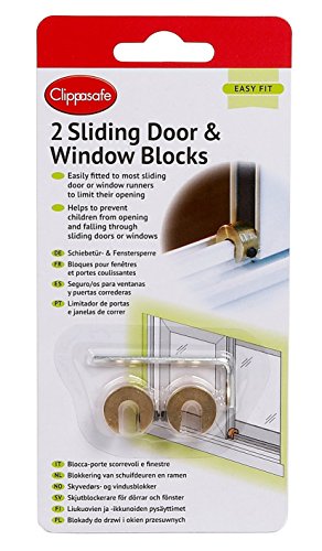 Planet Baby C83/1 Proteção de Portas e Janelas Clippasafe - Travas de segurança para bebê - proteção, portas, janelas, fecho de correr