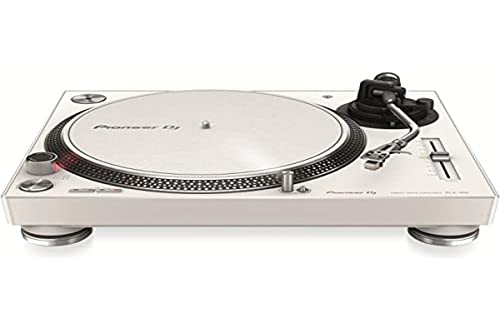 Gira-Discos PIONEER DJ PLX-500-W (Manual - Velocidade: 33 1/3 - 45) Pioneer - Gira-discos e leitores de vinil - 33 1/3 rpm, 45 rpm, 230,5 mm, 9,5 g