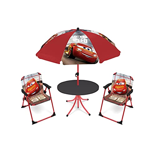 Conjunto de Jardim ARDITEX WD12638 (Branco - Aço e Poliéster - 50x50x48 cm) ARDITEX - Móveis de exterior - mesa, cadeira, sombrel, plástico, metal