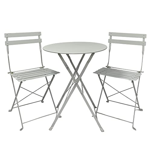 Conjunto MESA+2 Cadeiras Dobráveis ASTAN HOGAR ASTAN HOGAR - Conjuntos de móveis de exterior - mesa, cadeiras dobráveis