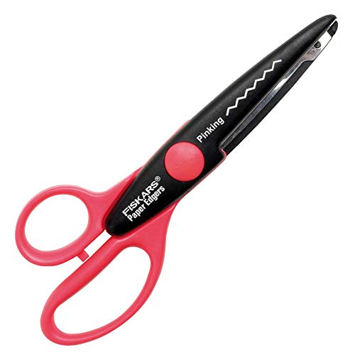 Tesoura Decorativa FISKARS Rosa (Recondicionado Como Novo) Fiskars - Tesouras de artesanato e escritório - rosa, decorativa, reconhecido como novo