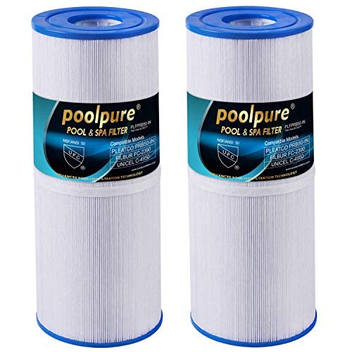 Filtro de spa POOLPURE Unicel c4950/C-4950 poolpure - Móveis de exterior - fibra de vidro, 1.000-4.500 litros, 38 cm, fácil instalação
