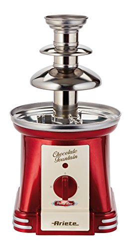 Ariete 2962 máquina de chocolate Máquina de chocolate a vapor Preto, Inox Ariete - Panelas e conjuntos de fondue - temperatura ajustável, rotativo, preto inox, 90 W