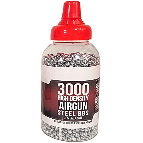 Munição de aço inoxidável STEEL BBS (4,5mm) ECOMMUR - Munição - aço inoxidável, 45mm
