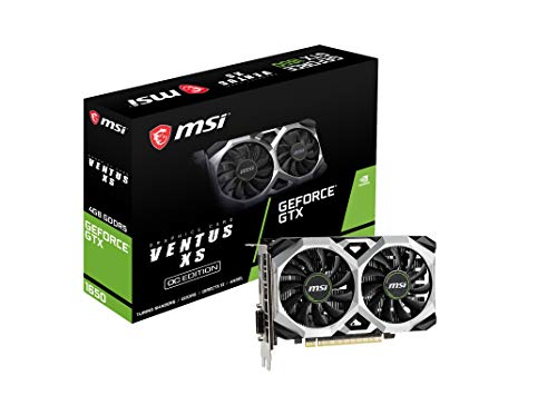 Placa Gráfica MSI GeForce GTX 1650 Ventus XS (NVIDIA - 4 GB DDR5) MSI - Placas e adaptadores de vídeo - geforce, GTX 1650, ventus xs, ddr5
