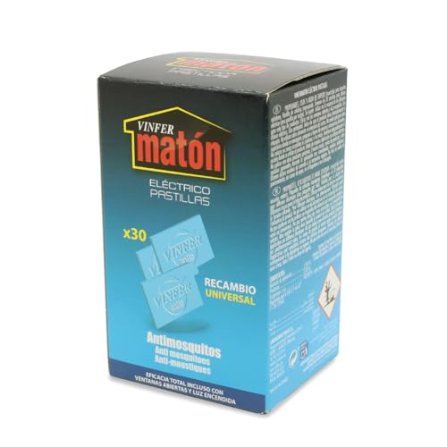 Insecticida VINFERMATÓN Mosquito Eléctrico Maton - Cuidados pessoais - insetos, recarga, pastilhas, mosquitos