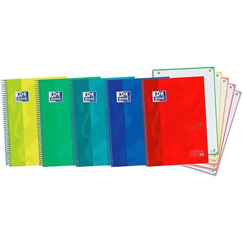 Caderno OXFORD Spiral (A4 - 21x29.7cm - Multicor) Oxford - Cadernos e bloco de notas - a4, 21x29.7cm, multicor