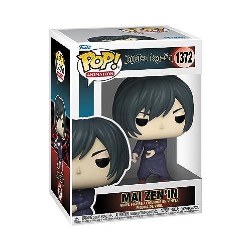 Figura FUNKO Pop! Animation: Jujutsu Kaisen - Mai Zenin Funko - Brinquedos - vinil, 9 cm, caixa transparente