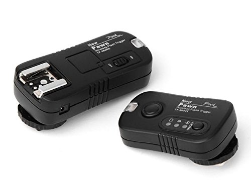 Pixel Pawn TF-364 flash trigger & wireless trigger combo system for Olympus DMC PEN & Panasonic FL-50R FL-36R FL-20 FL-50 PIXEL - Peças e acessórios para câmeras - flash trigger, wireless, olympus, PANASONIC, 2 pilhas