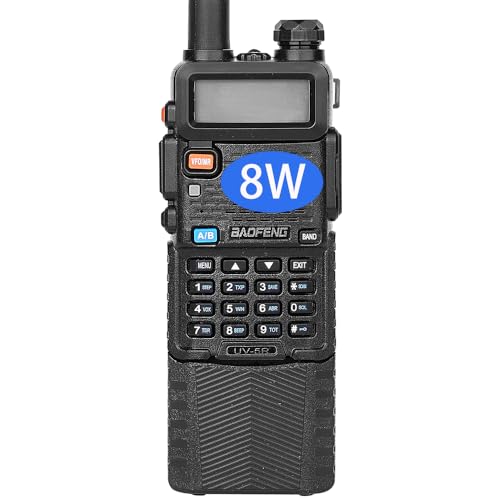 Walkie-Talkie Baofeng UV-5R Triple (8/4/1 Watts) Baofeng - Rádios bidirecionais - walkie-talkie, baofeng uv-5r triple, 8 watts, 4 watts, 1 watt, 2 bandas, frequência ajustável