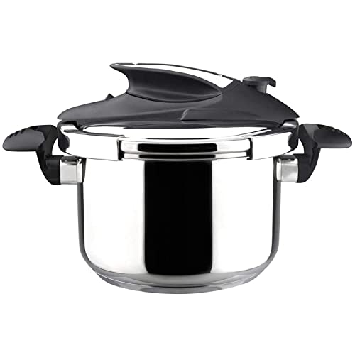 Máquina de Cozinha a Pressão Magefesa Nova Super Rápida | Aço inoxidável Magefesa - Utensílios de cozinha - 4L, aço inoxidável, fecho automático, segurança, forno a vapor