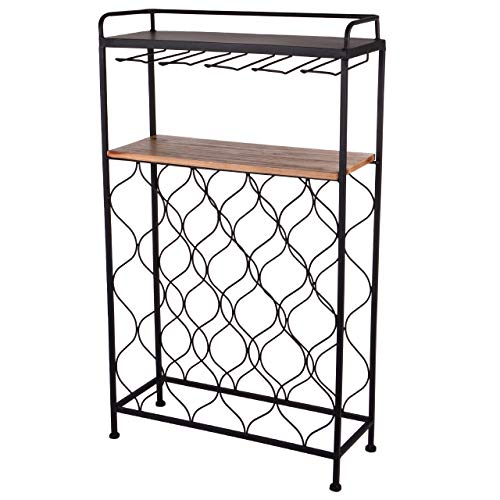 Suporte de Vinho RM DESIGN 18 Garrafas Preto RM Design - Utensílios de Cozinha - suporte, vinho, rm design, 18 garrafas, preto