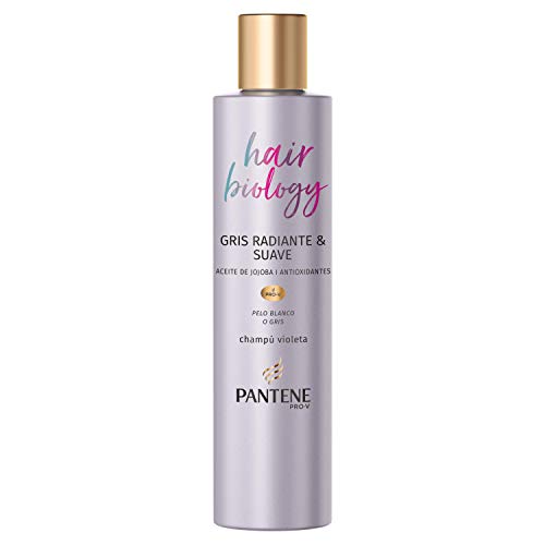 Champô PANTENE Hair Biology Gris Radiante (250 ml) Pantene - Shampoo - naturais, adultos, diário, 250 ml