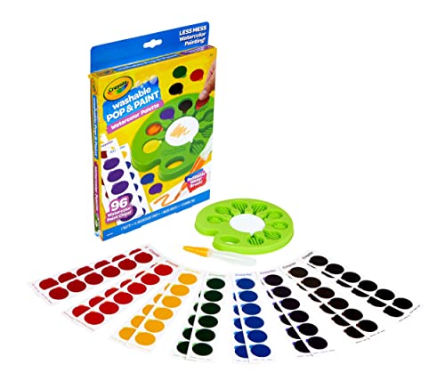 Conjunto de Pinturas de Água CRAYOLA 04-2212 (Idade Mínima Recomendada: 3 anos) CRAYOLA - Meios de pintura - pinturas de água, crayola, 96 cores, tampa reutilizável