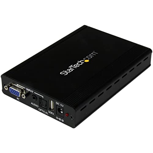 StarTech.com HD2VGAEH Audio & Video Converter (Acessório Imagem e Som) STARTECH.COM - Conversores de digitalização - áudio, video converter