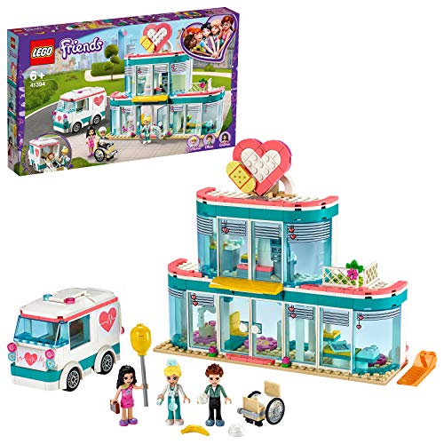 LEGO Friends - Hospital de Heartlake City - 41394 (Idade Mínima: 6) LEGO - Blocos de encaixe - hospital, heartlake city, 6 anos, mini-pessoas