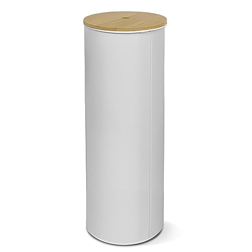 Suporte para Piaçaba TIENDA EURASIA com Tampo de Bamboo TIENDA EURASIA - Escovas e suportes de vaso sanitário - piaçaba, tampo de bamboo