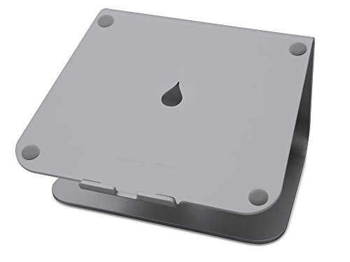 Suporte RAIN DESIGN mStand 360 em Preto Escuro Rain Design - Acessórios de computador - ajustável, ventilado, vertical, horizontal