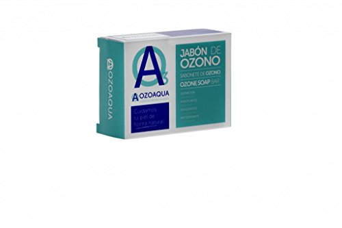 Pastilha de sabão de ozônio 100 gr TP-8437015476056 Ozoaqua - Sabonete em barra - sabão, ozônio, lavagem
