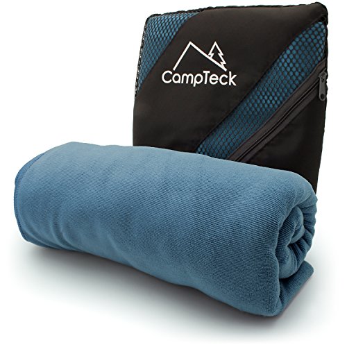 Toalha de Yoga CAMPTECK U6829 (Azul - 184 x 62 cm) CampTeck - Toalhas de yoga & pilates - yoga, azul, 184x62 cm