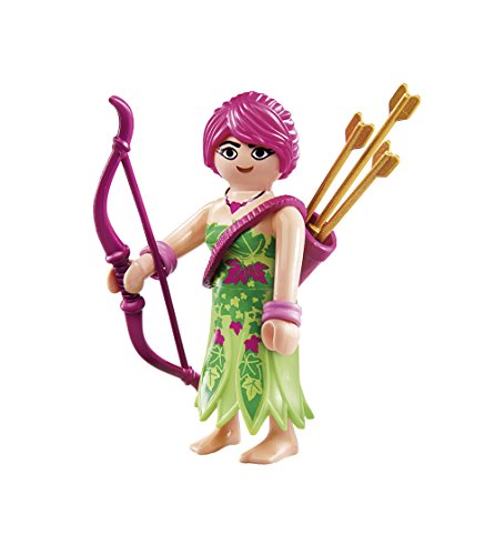 Playmofriends - Elf of the Forests (Idade Mínima Recomendada: 4 anos) PLAYMOBIL - Bonecos de ação e brinquedo - figura, acessórios, pele verde, cabelo castanho