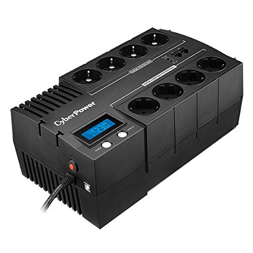 UPS CyberPower BR1200ELCD 1200VA 8AC outlets Montagem em Rack/Torre CyberPower - Ups - UPS, CyberPower, BR1200ELCD, 1200VA, 8AC outlets, Montagem em Rack/Torre