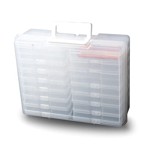 Caixa de Arrumação de Fotografias ZUVO 16 Bolsos Zuvo Ltd - Organizadores de mesa - caixa, arrumação, fotografias, bolsos