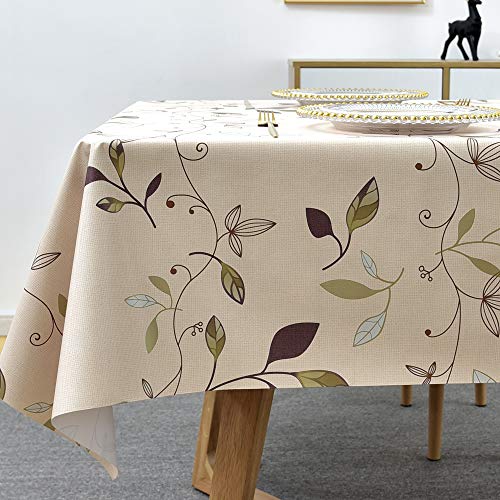 Toalha de mesa impermeável e antiderrapante PLenmor Plenmor - Toalhas de mesa - pvc, poliéster, antiderrapante, impermeável