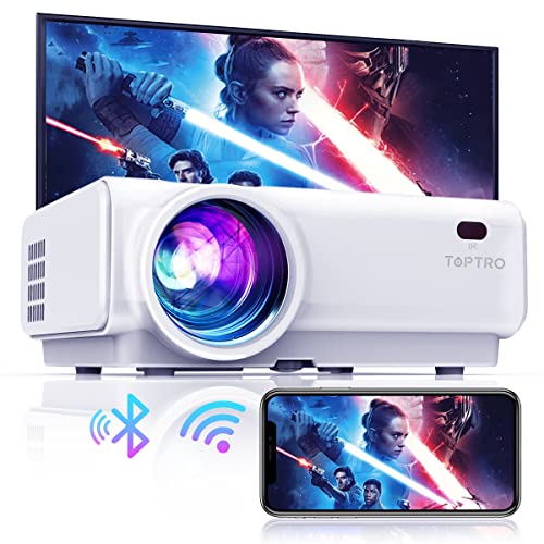 Mini Projetor Portátil Wifi Bluetooth 12000 Lumens Toptro TOPTRO - Projetores - portátil, wifi, bluetooth, 12000 lumens
