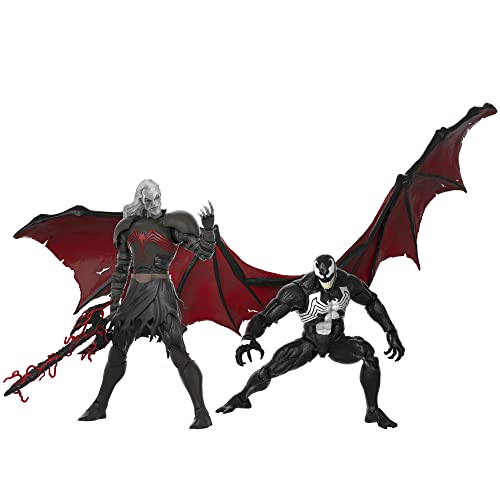 Figura de Ação SPIDER-MAN Marvel Legends Series 60Th Anniversary (Idade Mínima: 4 anos) Hasbro - Bonecos de ação e brinquedo - Spiderman, marvel legends, 60th anniversary, king in black, knull, venom