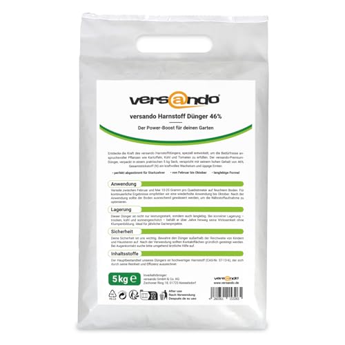 Composto Orgânico VERSANDO (5 kg - Amônia) versando - Móveis de exterior - 5 kg, amônia, fertilizante