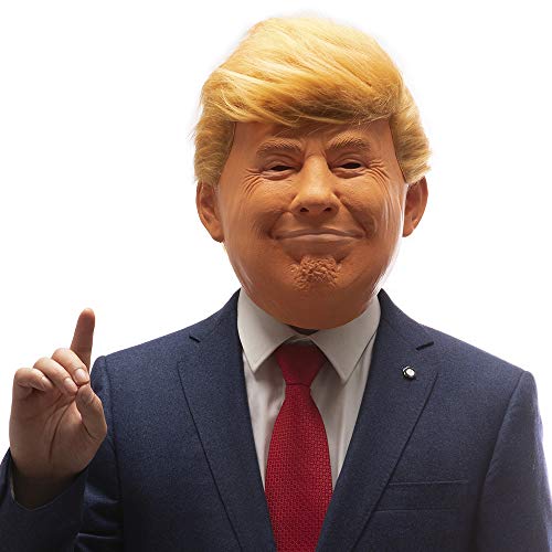 Máscara DISFRAZZES Donald Trump (Tam: Tamanho Único) PartyHop - Brincadeira de faz de conta - disfarce, tamanho único, donald trump