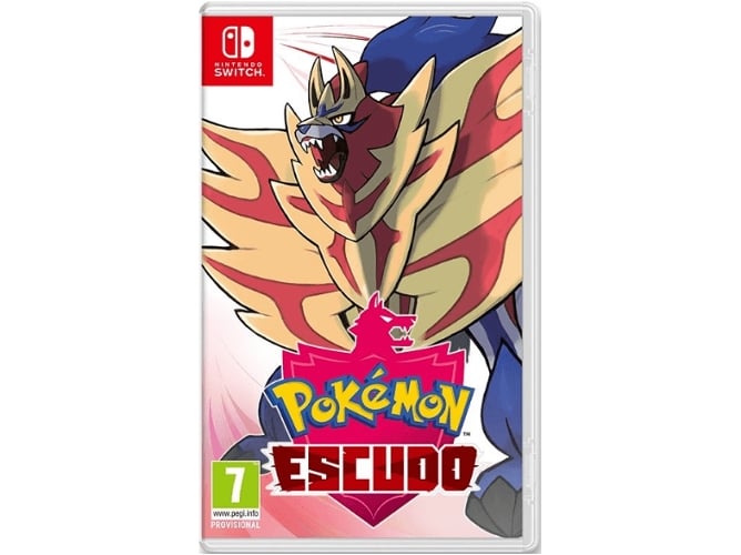 Pokémon Shield Nintendo Switch Básico Inglês, Francês, Italiano, Espanhol Nintendo - Software de jogos de vídeo - pokemon, shield, nintendo switch