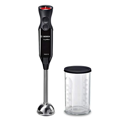 Varinha Mágica Bosch Style | Aço inoxidável Bosch - Batedeiras e liquidificadores - 1000 W, anti-salpicos, tigela graduada, aço inoxidável