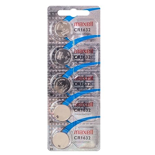 Pilha Não Recarregável MAXELL 18586600 (5 unidades) Maxell - Baterias - litio, CR1632, 140 mAh, 3V