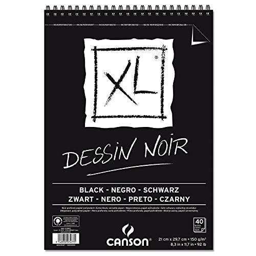Caderno e Bloco de Notas CANSON XL Dessin Canson - Papel de arte e artesanato - desenho, croquis, maquetes, microperforadas