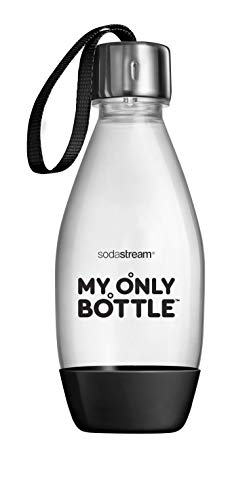 Garrafa para água Sodastream My Only 0,5L | 500 ml | Preto SODASTREAM - Acessórios para máquina de refrigerante - 0.5L, preto, sodastream