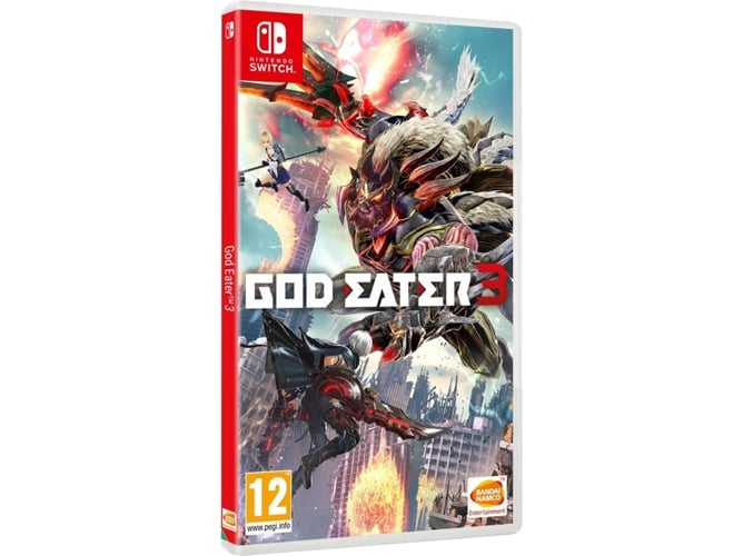 Jogo Nintendo Switch God Eater 3 (Inglês) Namco - Software de jogos de vídeo - jogo, nintendo switch, god eater 3