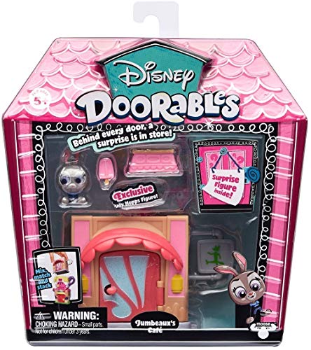 Disney Doorables Judy Hopps Casa de Bonecos (Idade Mínima Recomendada: 3 anos) Famosa - Brinquedos - judy hopps, 3 anos, bonecos surpresa, mini cenário